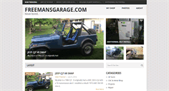 Desktop Screenshot of freemansgarage.com